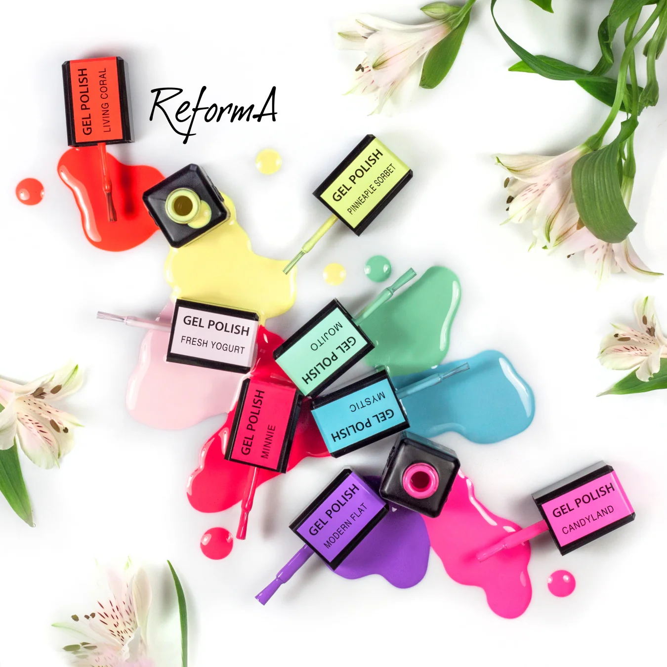 Gel Polish - Living Coral, 10 ml - Image 6