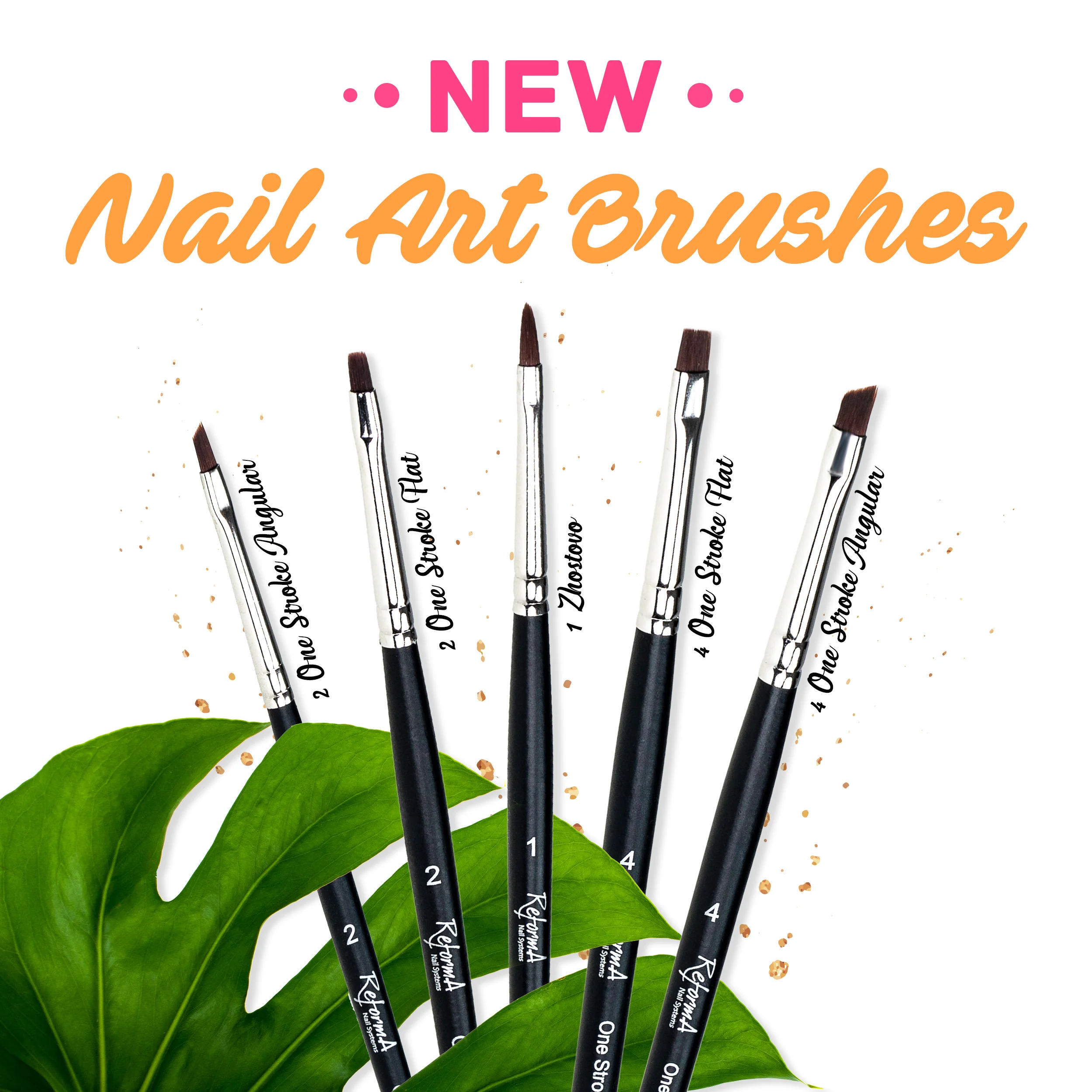 Nail Brush ReformA - One Stroke Flat #2 - Image 3