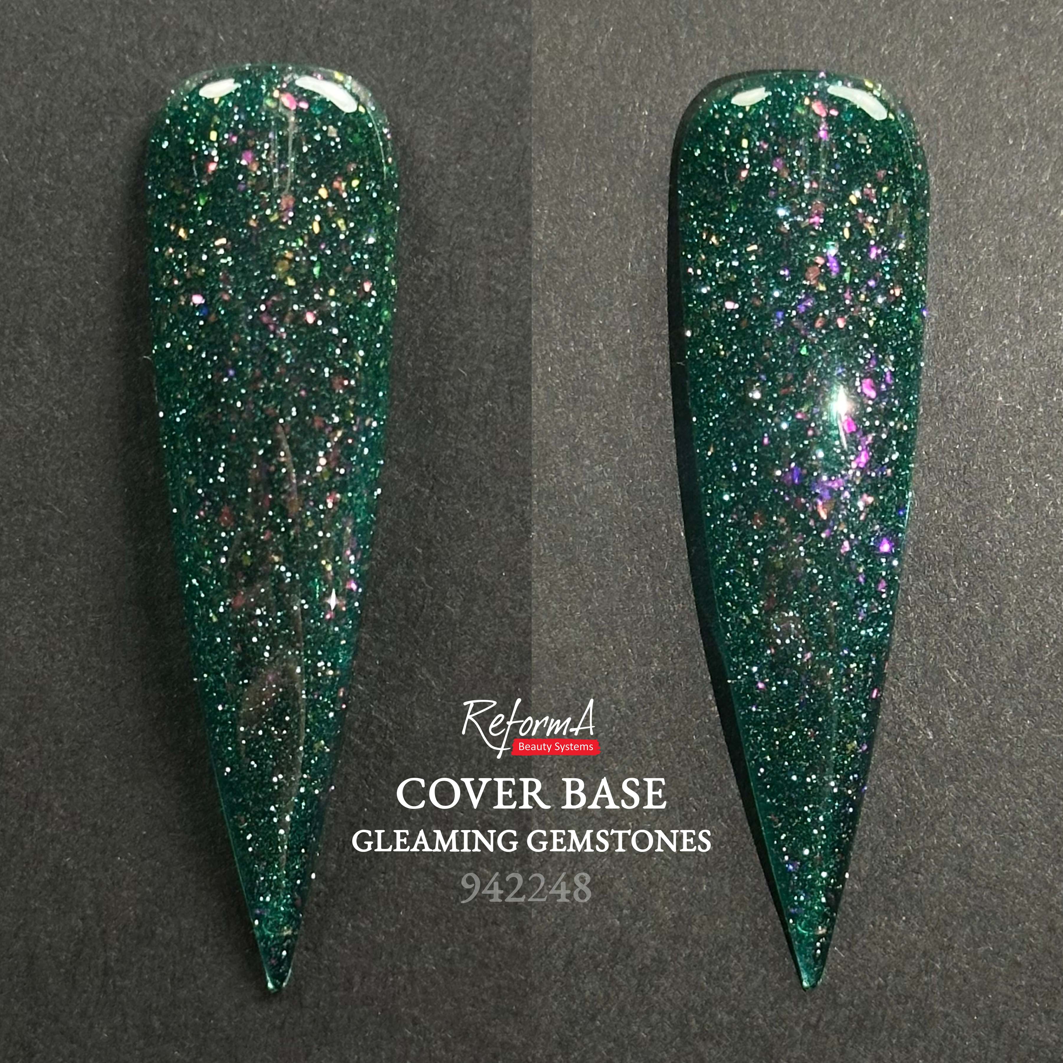 Cover Nail Base - Gleaming Gemstones, 10 ml - Image 3