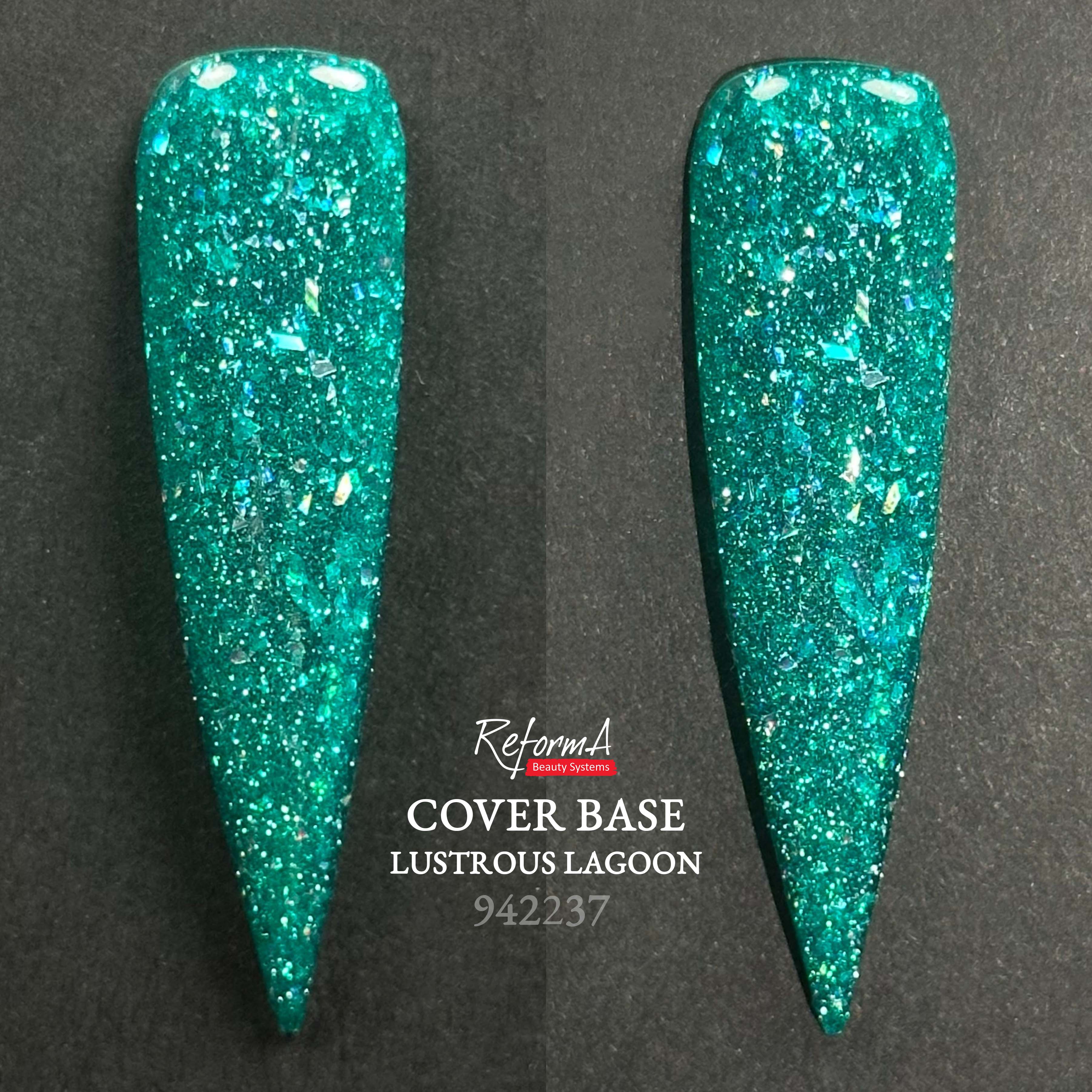 Cover Nail Base - Lustrous Lagoon, 10 ml - Image 3