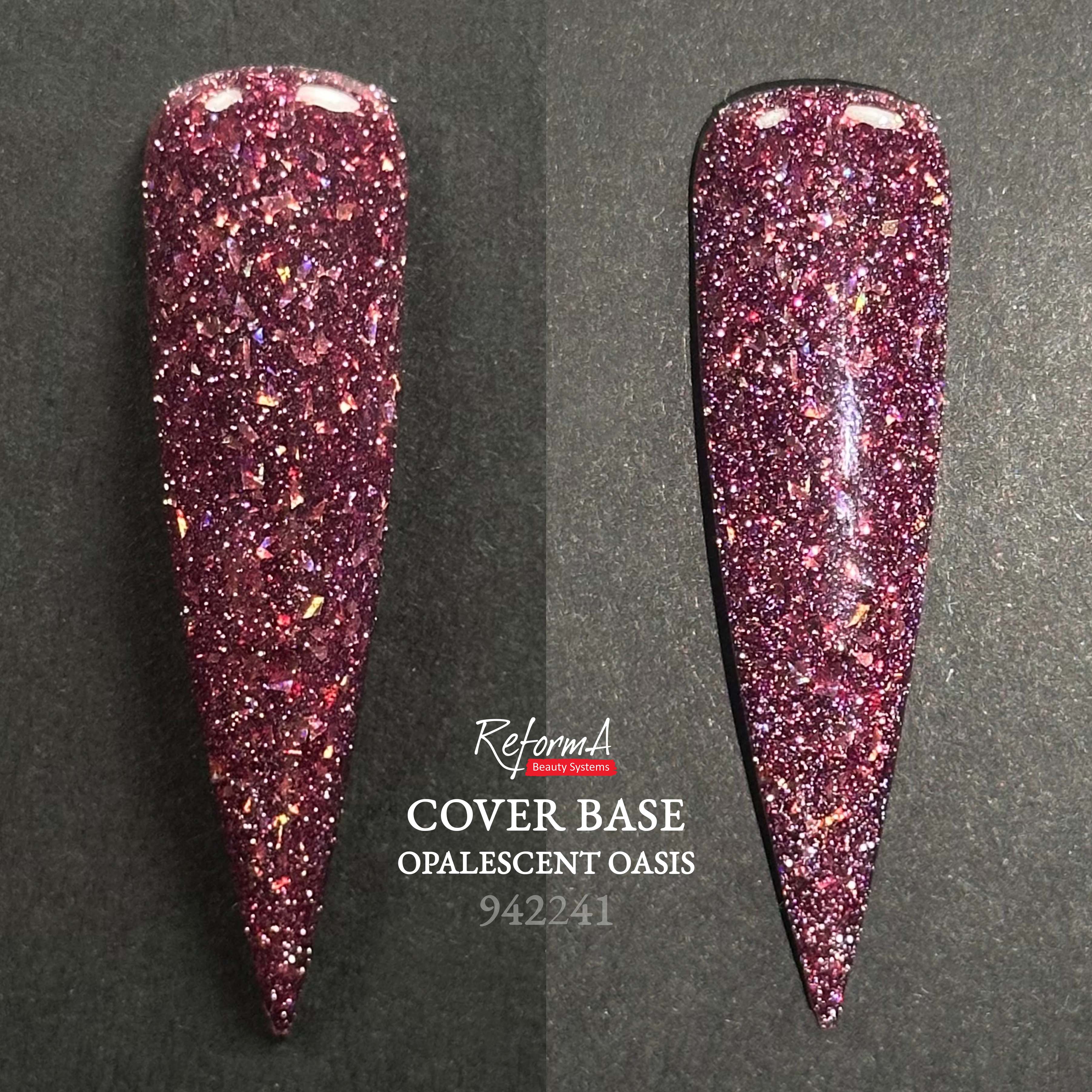 Cover Nail Base - Opalescent Oasis, 10 ml - Image 3