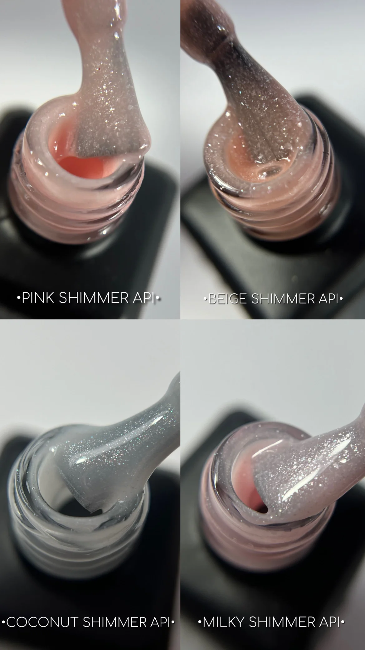Cover Base - Pink Shimmer API, 30 g - Image 4