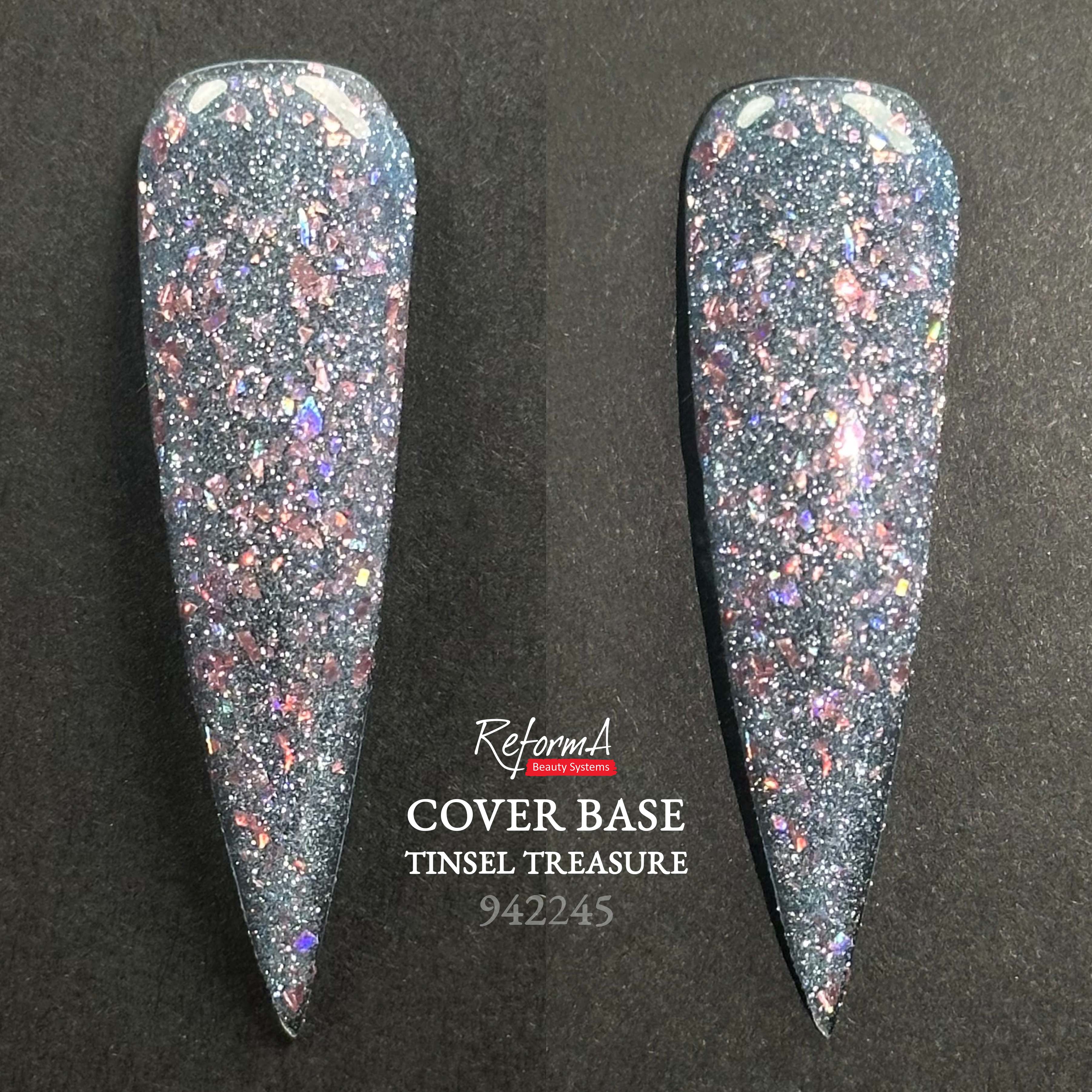 Cover Nail Base - Tinsel Treasure, 10 ml - Image 3