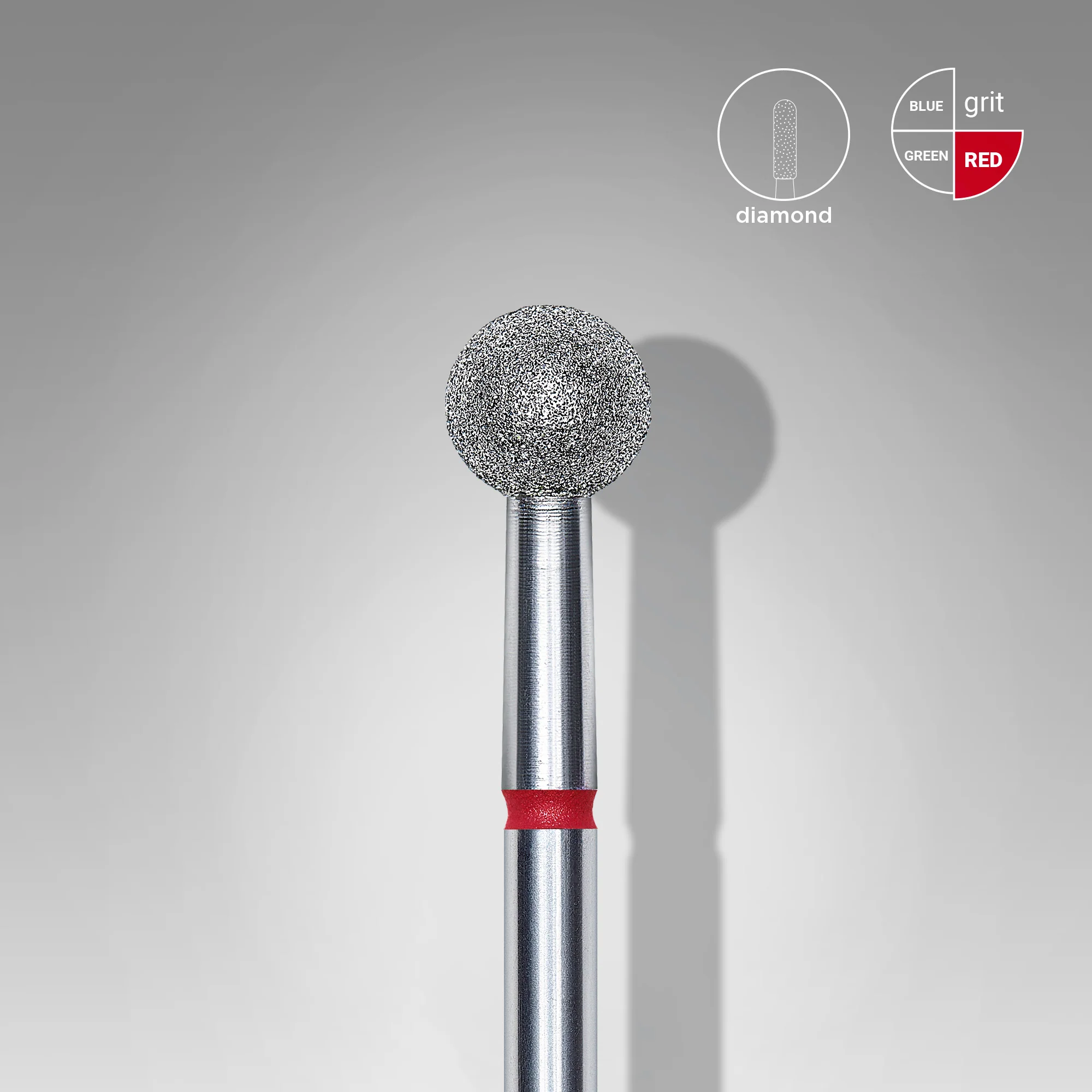 Diamond Ball Bit Red EXPERT Diameter 5 mm
