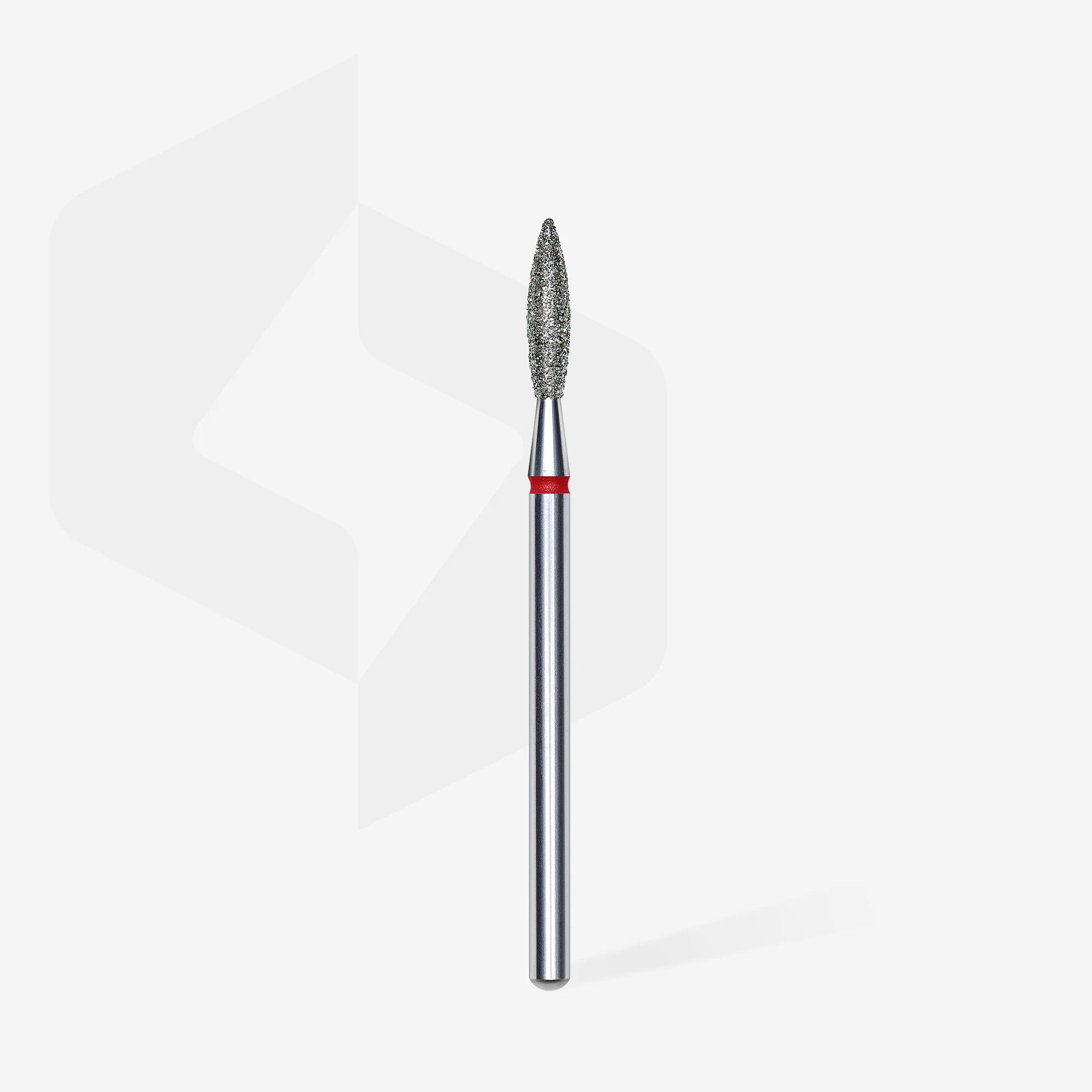 Diamond Flame Bit Red EXPERT Diameter 2.3 mm / Working Part 10 mm - Image 2