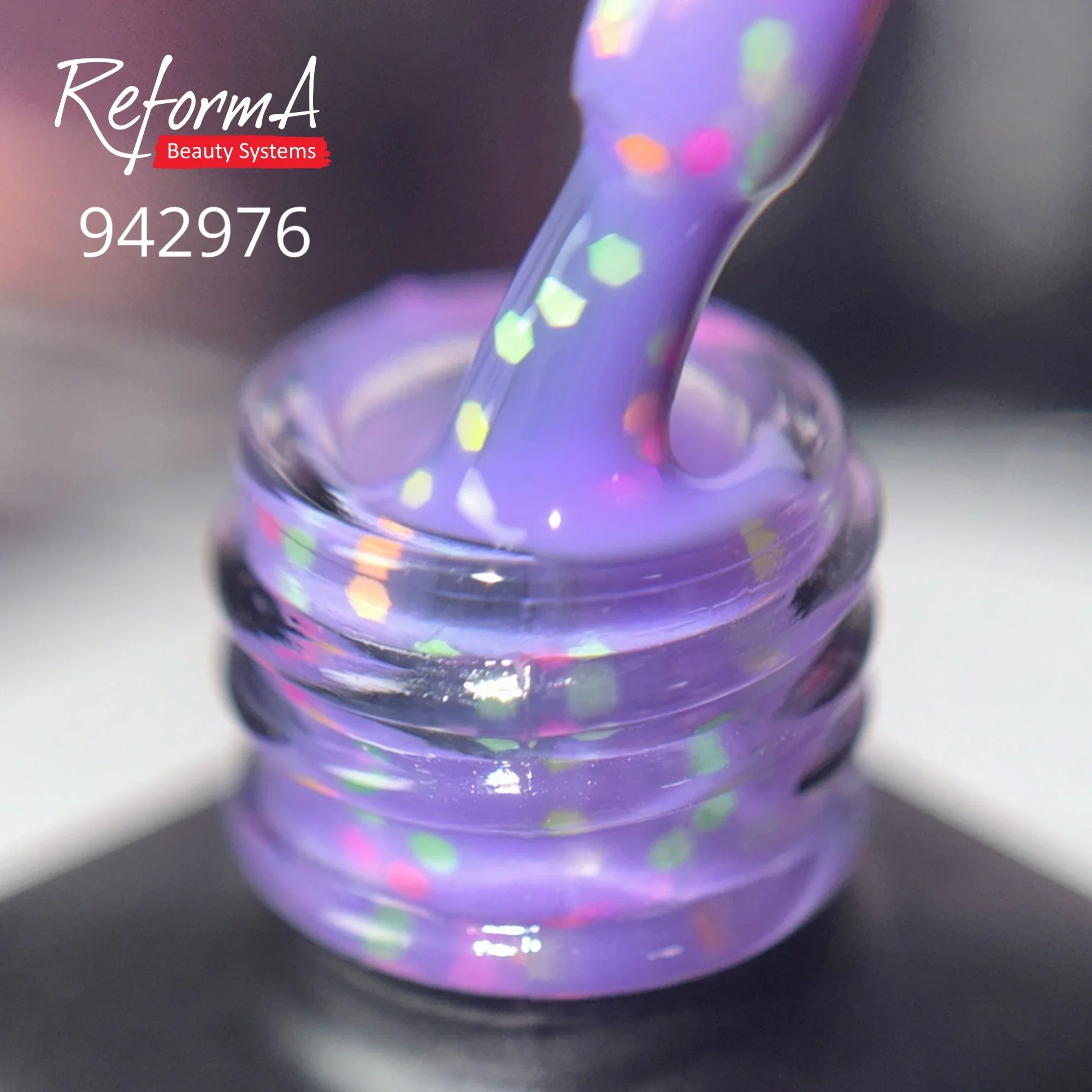 Gel Polish - Lilac Jam, 10 ml - Image 3