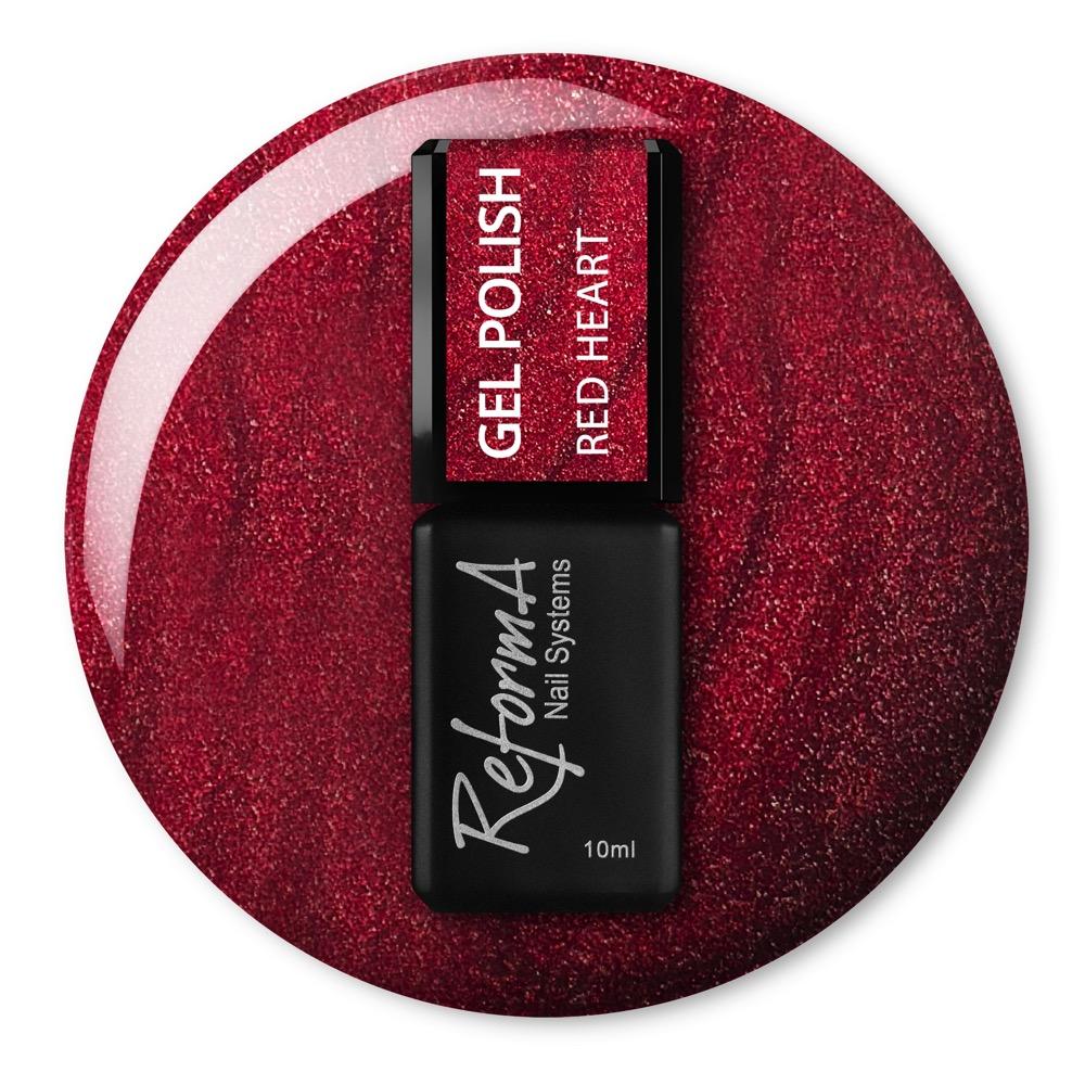 Gel Polish - Red Heart, 10 ml