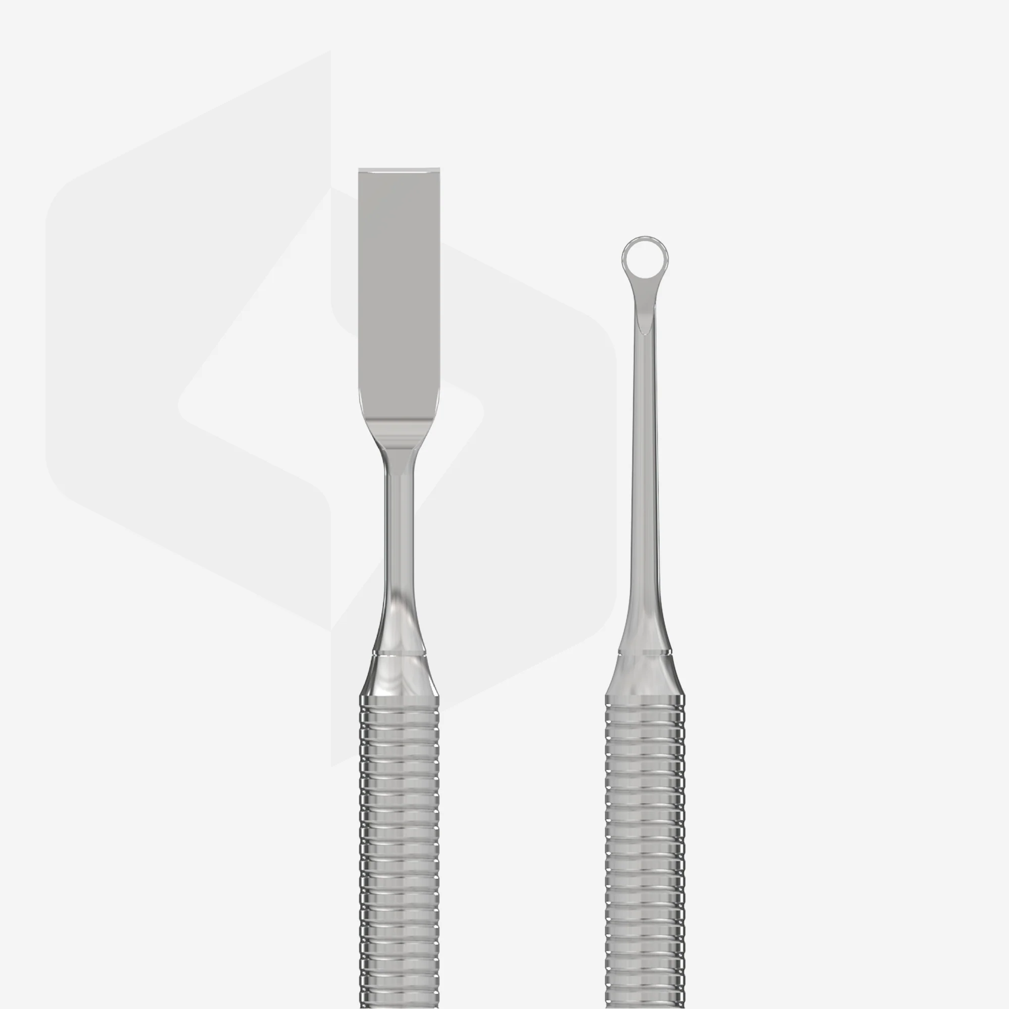 Manicure Pusher EXPERT 51 TYPE 1 (Flat Straight Pusher and Ring) - Image 2