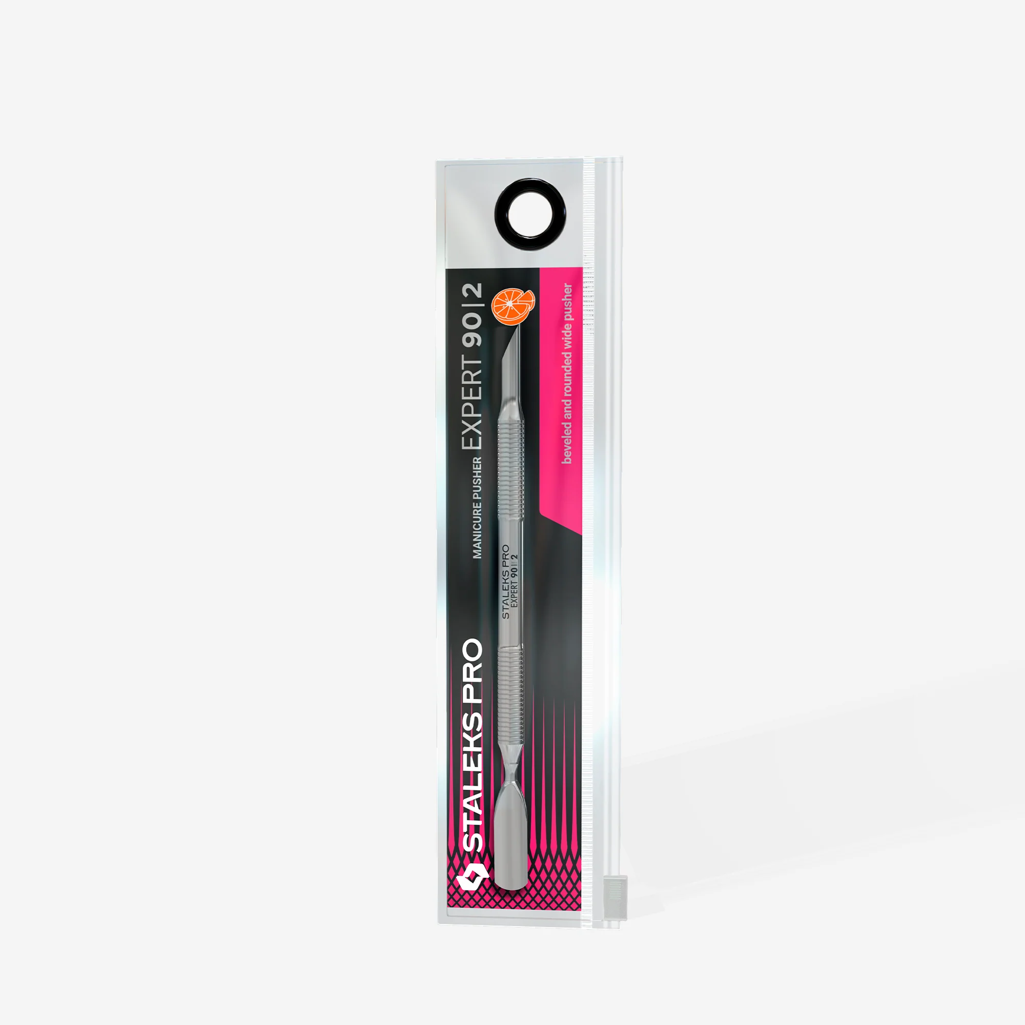 Manicure Pusher EXPERT 90 TYPE 2 (Angled Pusher and Wide Rounded Pusher) - Image 4