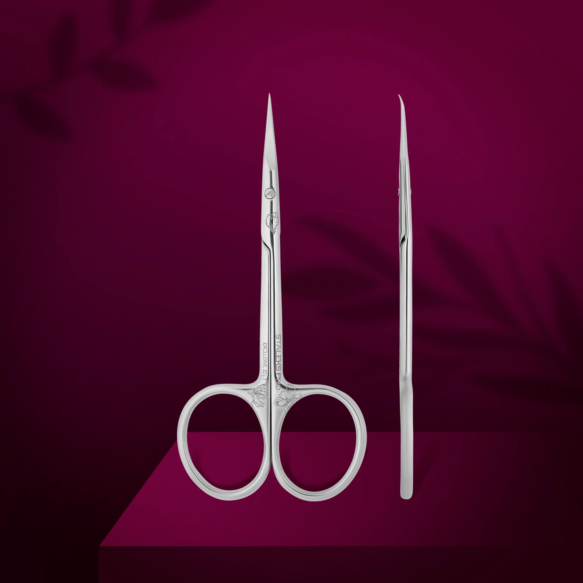 Professional Hooked Cuticle Scissors EXCLUSIVE 23 TYPE 1 (magnolia)