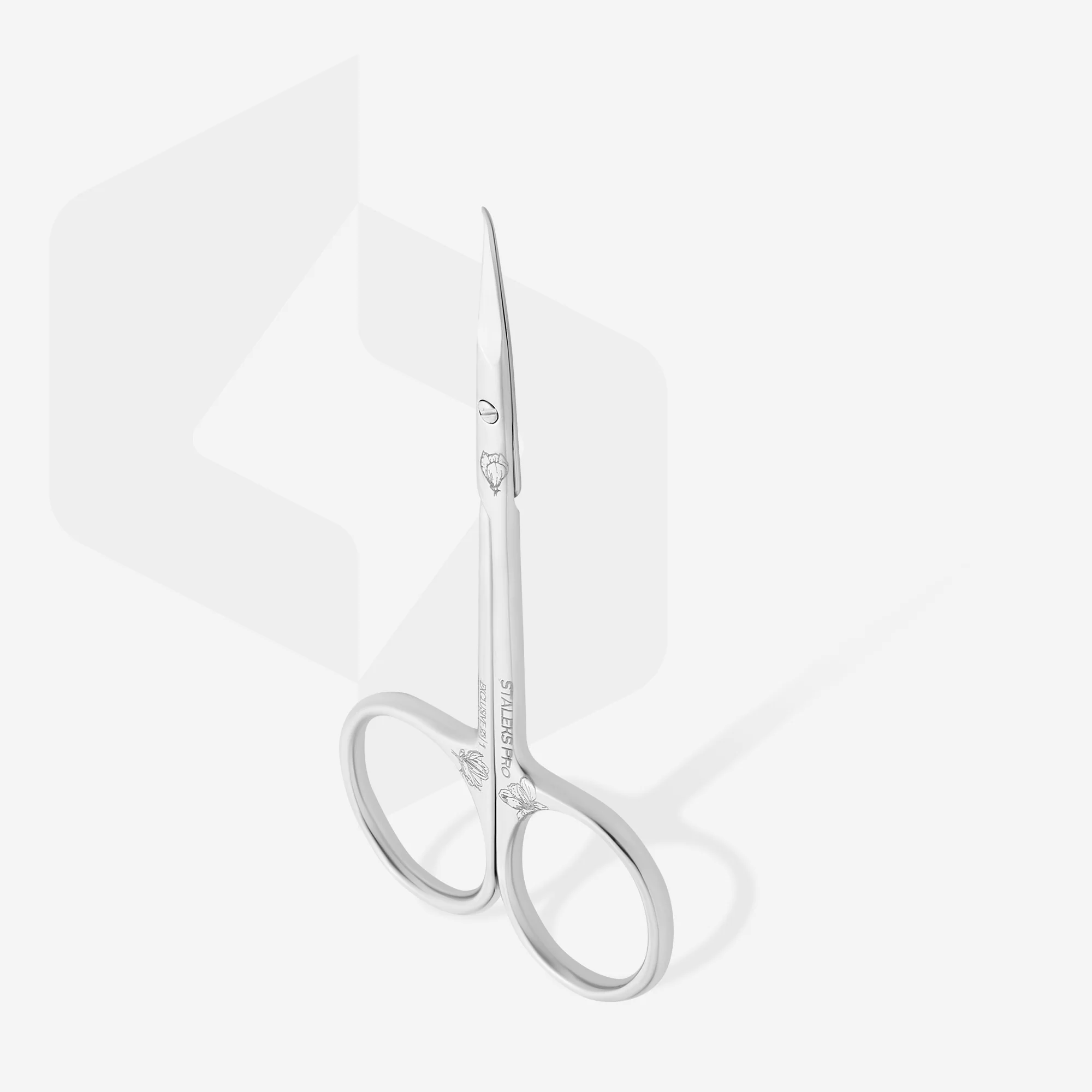 Professional Hooked Cuticle Scissors EXCLUSIVE 23 TYPE 1 (magnolia) - Image 3