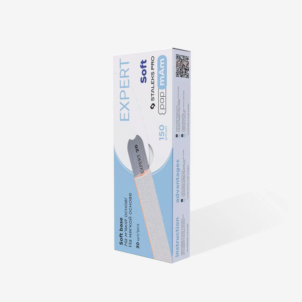 Refill White Files papmAm on Soft Base EXPERT 20 150 Grit (25 pcs) - Image 4