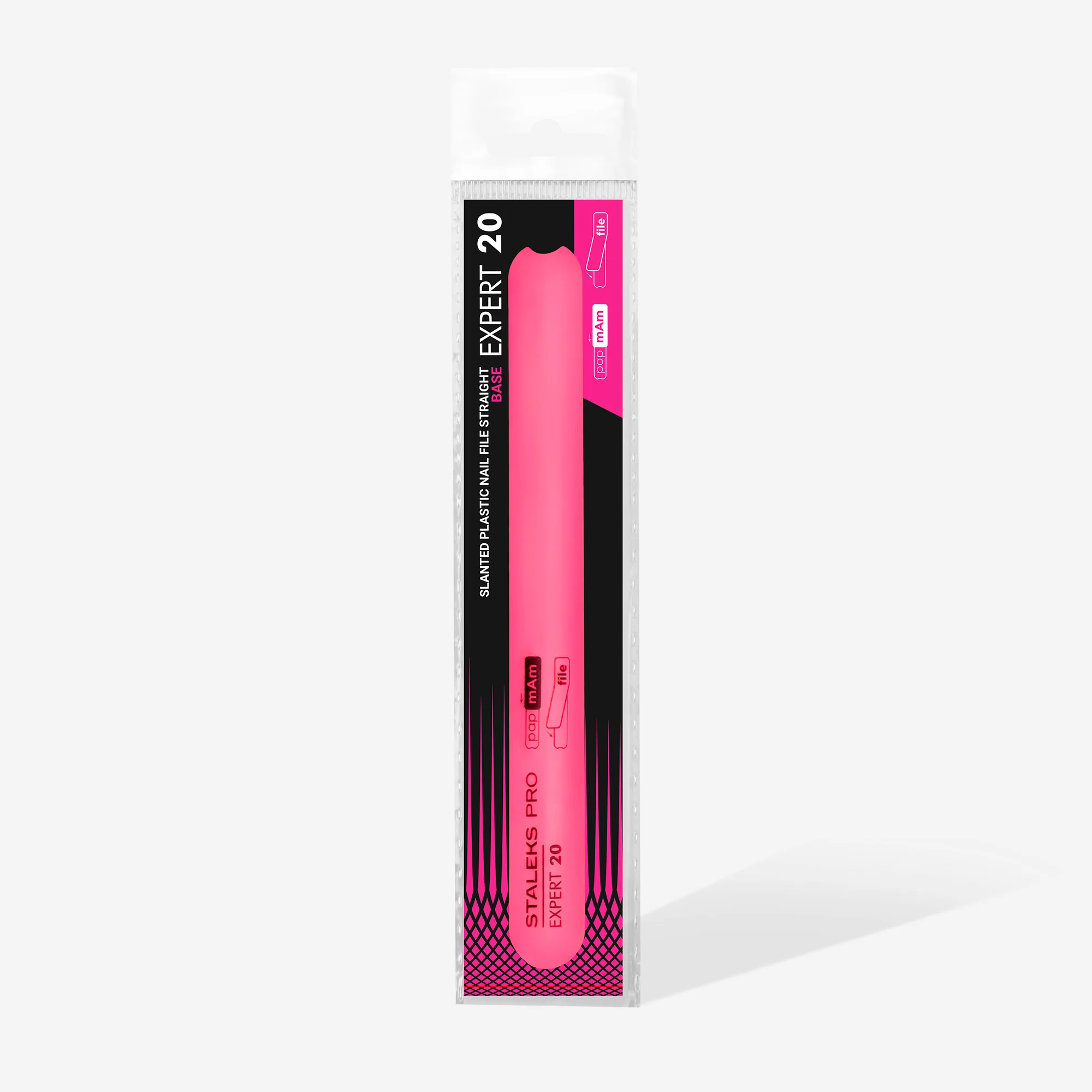 Straight Angled Plastic Nail File Base EXPERT 20 - Image 4