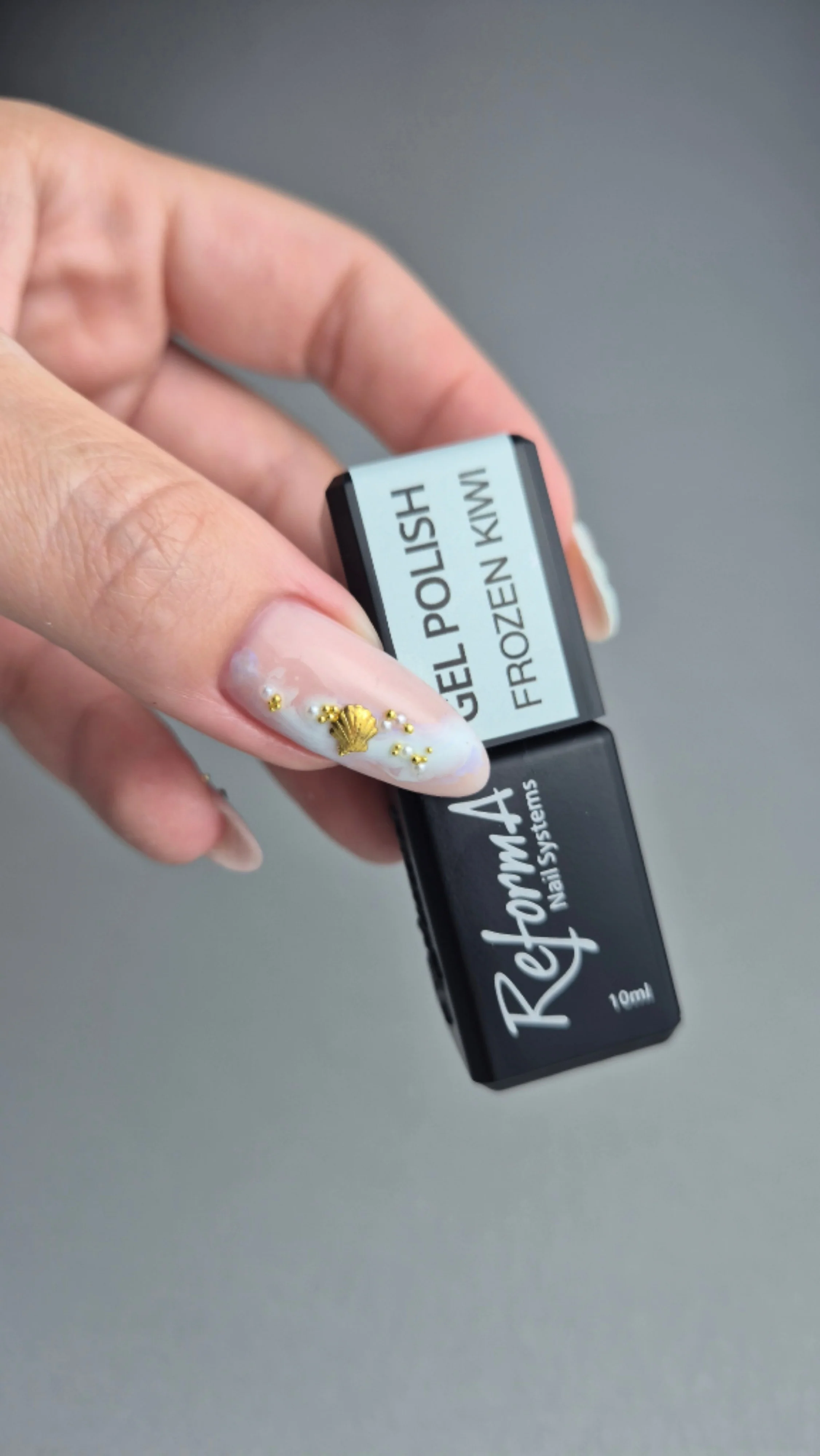 Top Coat White Pearl, 10 ml - Image 10
