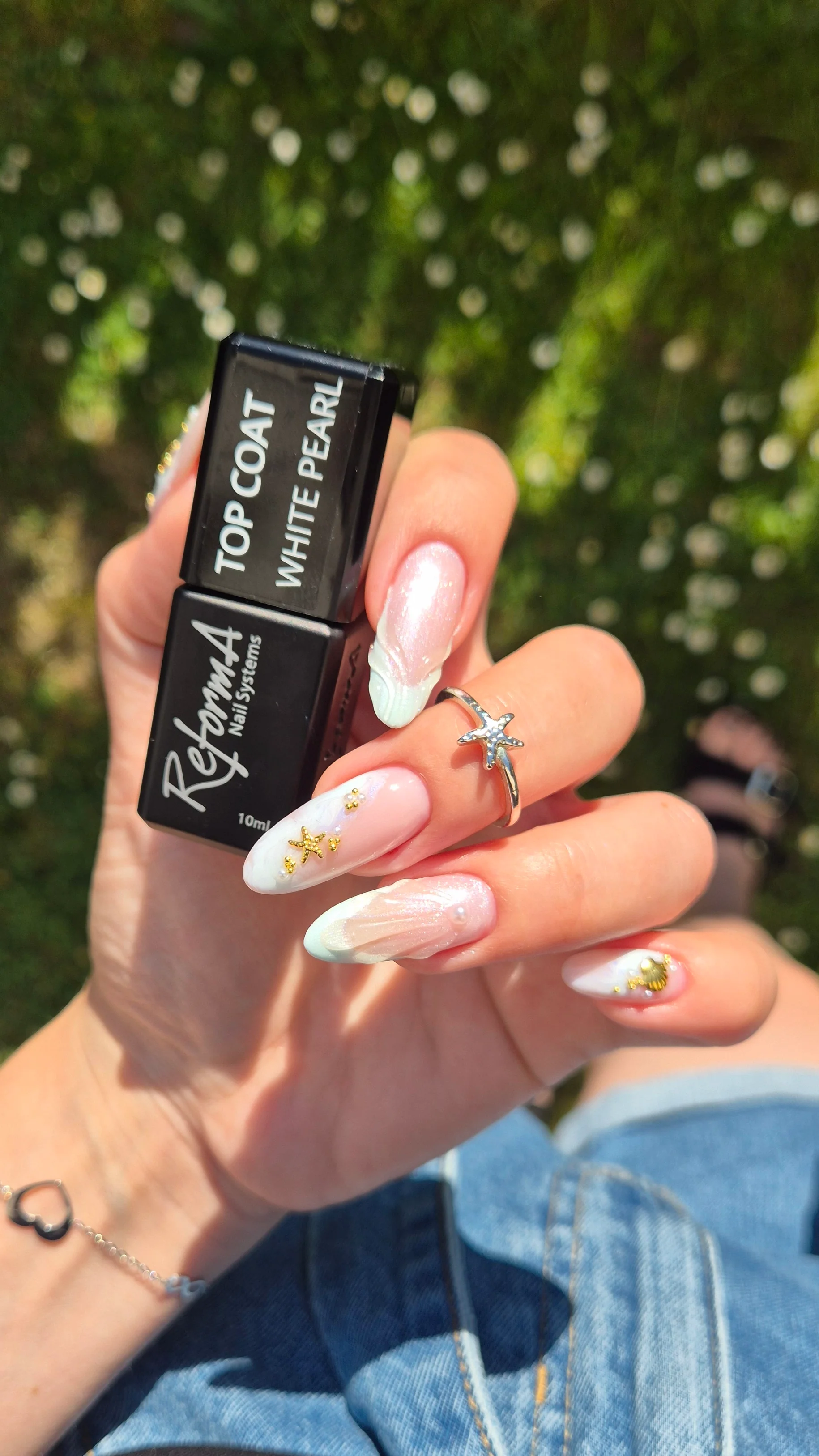 Top Coat White Pearl, 10 ml - Image 8